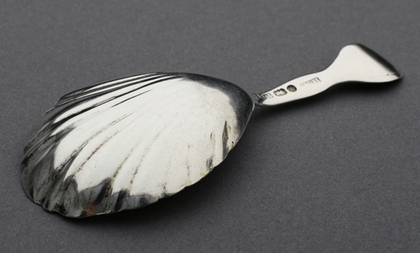 Exeter Silver Caddy Spoon - Henry Samuel Ellis